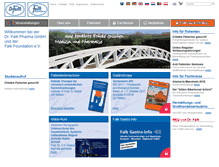 Tablet Screenshot of drfalkpharma.de